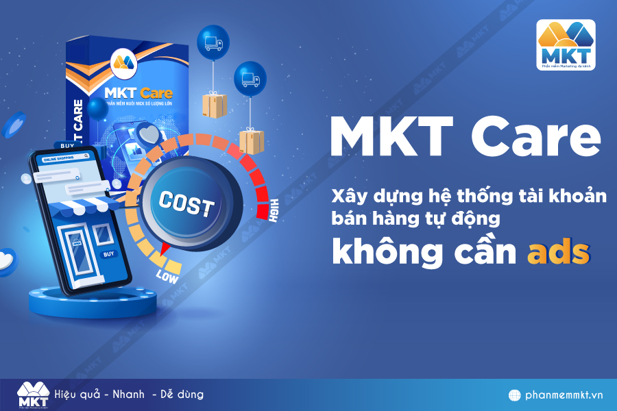 phần mềm mkt care, phần mềm bán hàng tự động