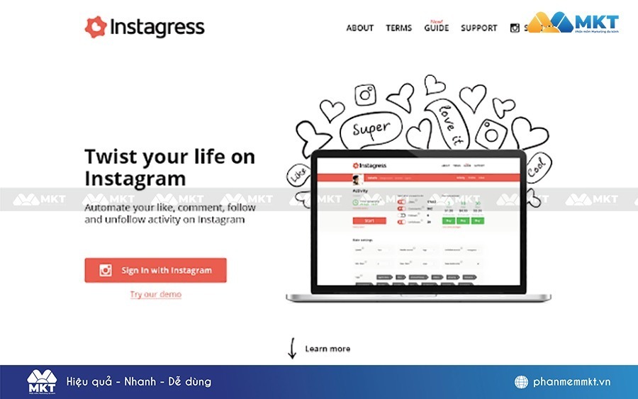 Phần mềm auto like Instagram – Instagress Phần mềm auto like Instagram – Instagress