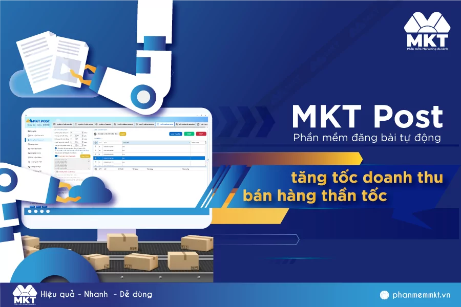 MKT Post - Phần mềm quản lý Fanpage