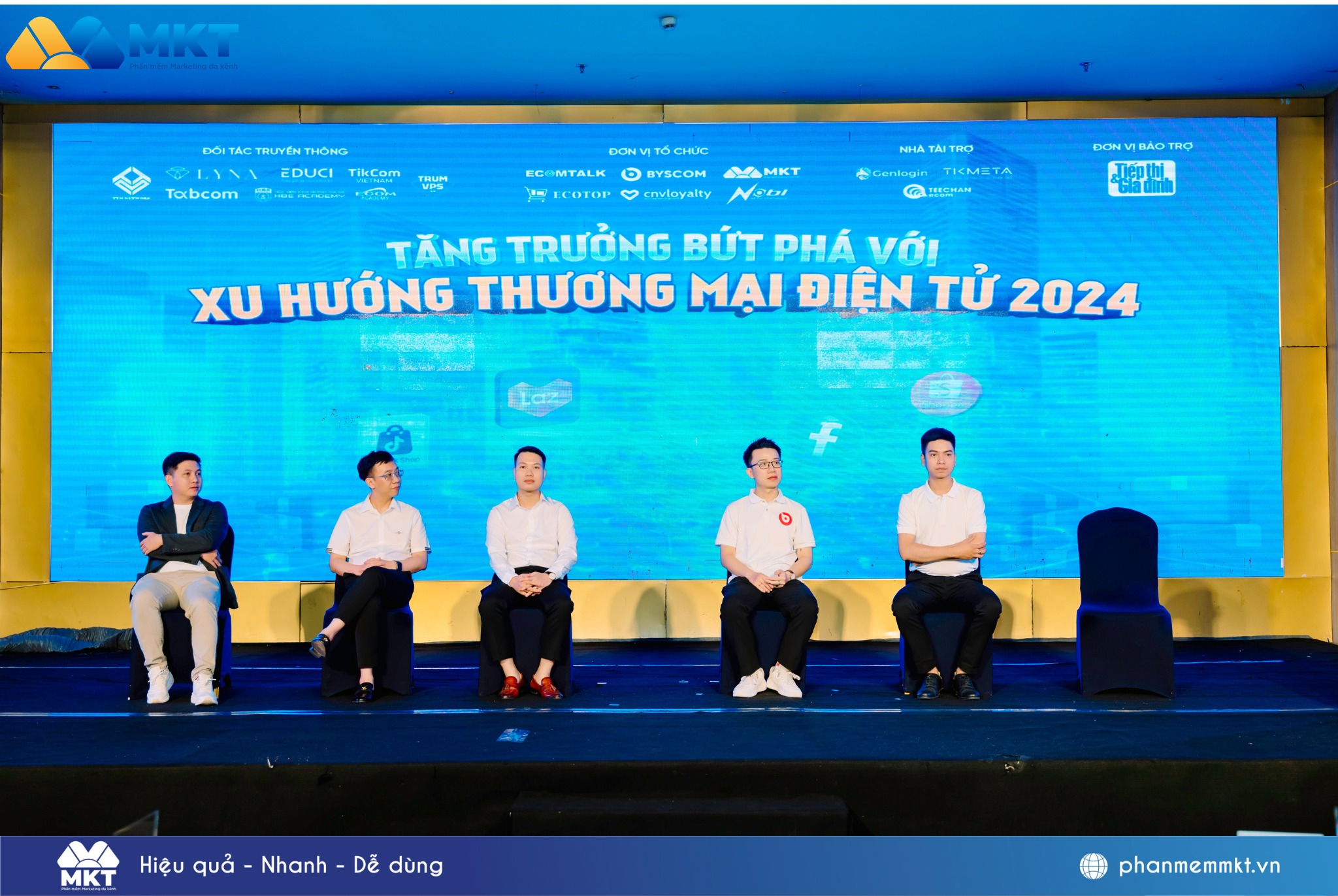 Phần mềm MKT tổ chức sự kiện: “Tăng trưởng bứt phá với xu hướng thương mại điện tử 2024”