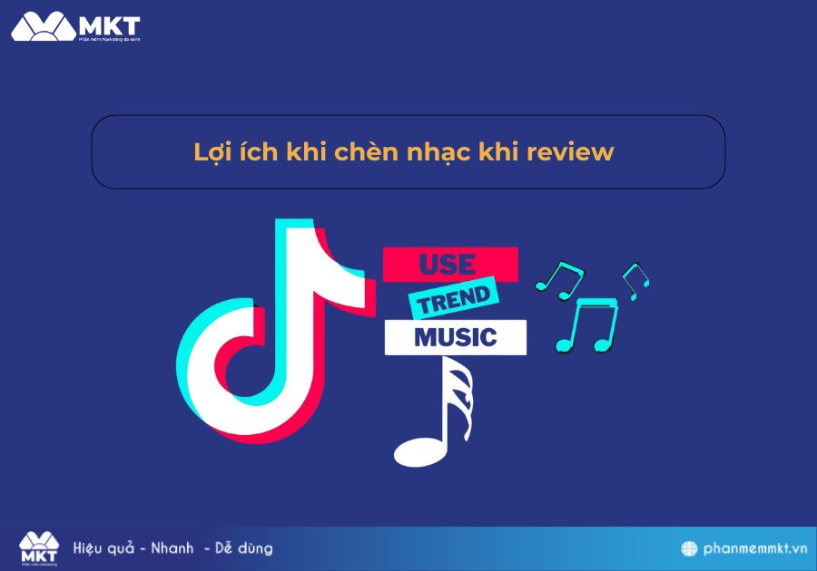 Lợi ích khi chèn nhạc khi review