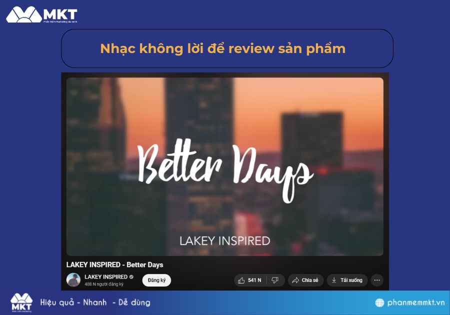 Nhạc review sản phẩm TikTok không lời