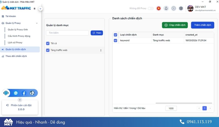 Tăng traffic website tự động